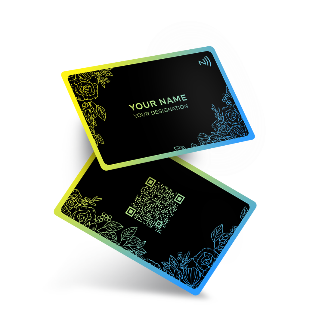 Floral Nfc Card